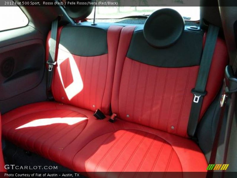 Rear Seat of 2012 500 Sport