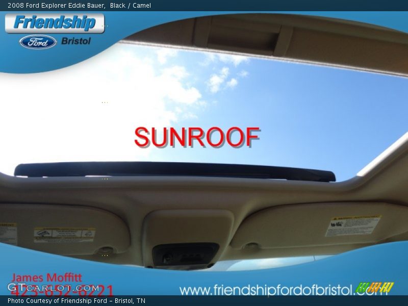 Black / Camel 2008 Ford Explorer Eddie Bauer