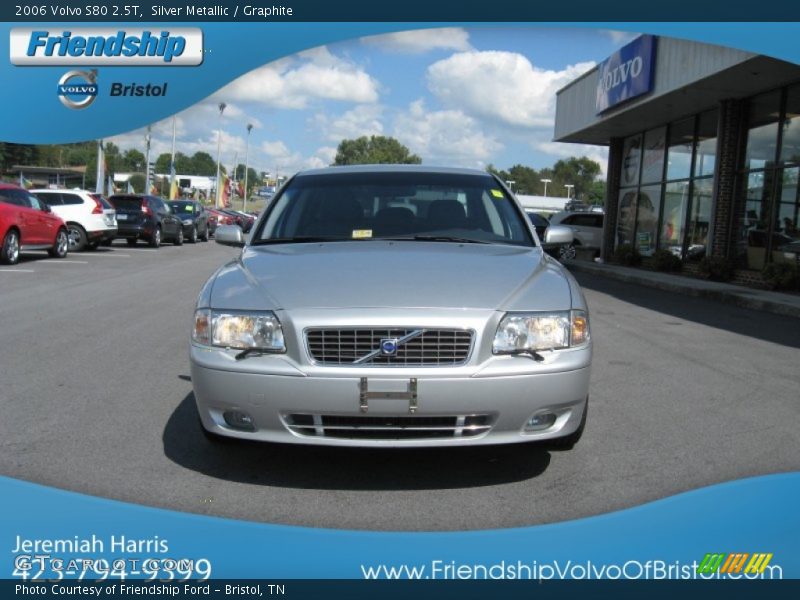 Silver Metallic / Graphite 2006 Volvo S80 2.5T