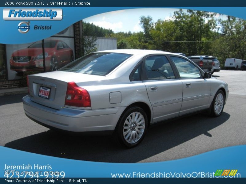 Silver Metallic / Graphite 2006 Volvo S80 2.5T