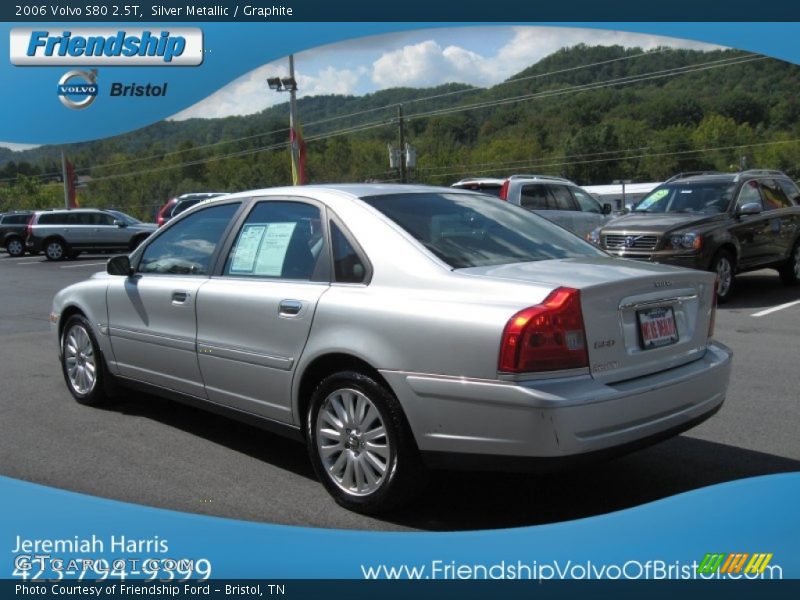 Silver Metallic / Graphite 2006 Volvo S80 2.5T
