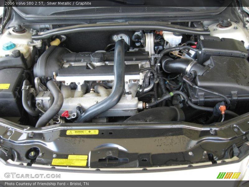 Silver Metallic / Graphite 2006 Volvo S80 2.5T
