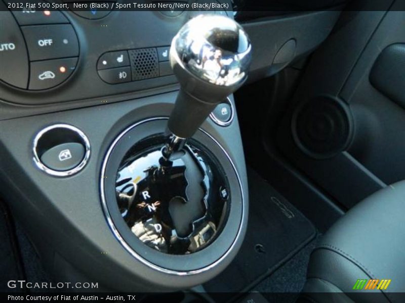 Nero (Black) / Sport Tessuto Nero/Nero (Black/Black) 2012 Fiat 500 Sport