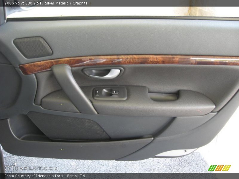 Silver Metallic / Graphite 2006 Volvo S80 2.5T