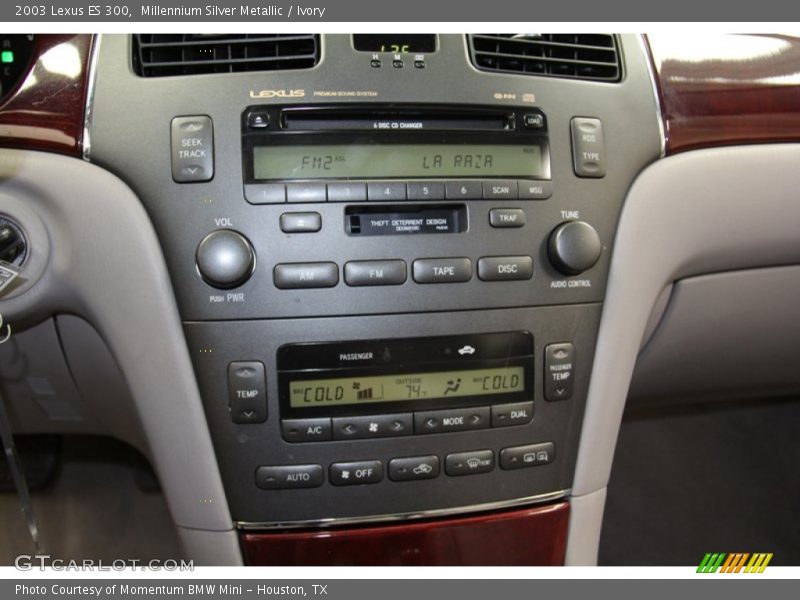 Millennium Silver Metallic / Ivory 2003 Lexus ES 300