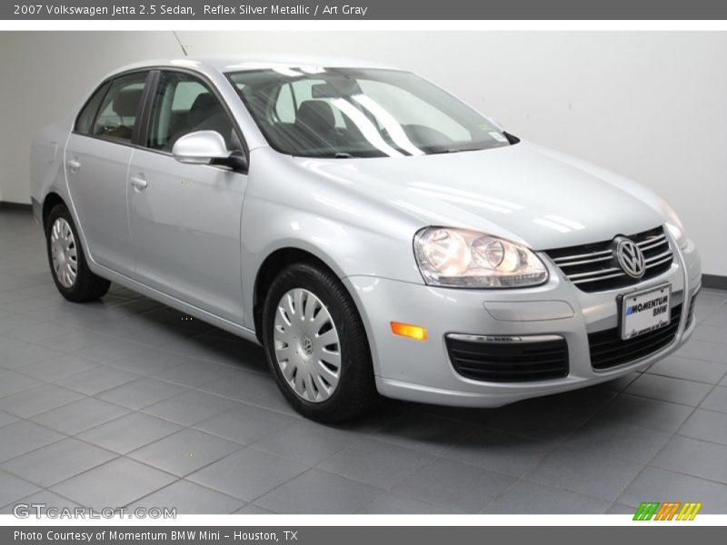 Reflex Silver Metallic / Art Gray 2007 Volkswagen Jetta 2.5 Sedan