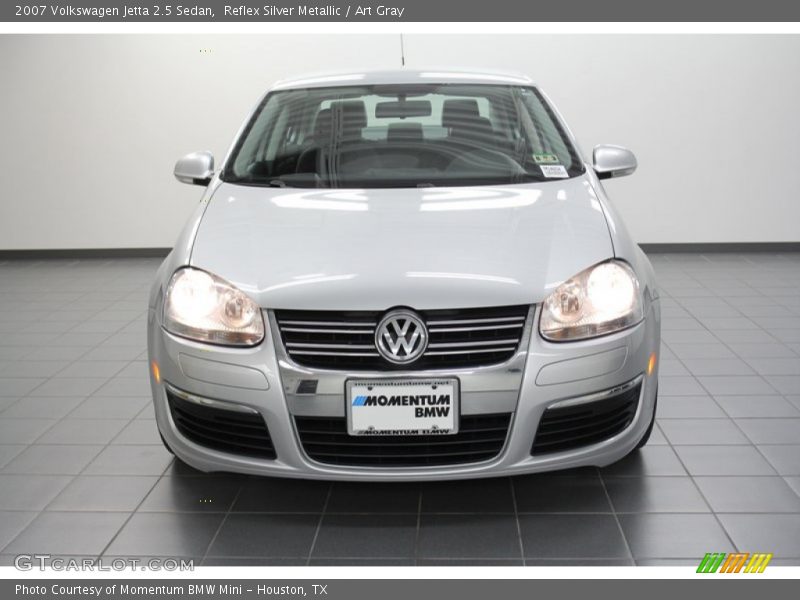 Reflex Silver Metallic / Art Gray 2007 Volkswagen Jetta 2.5 Sedan