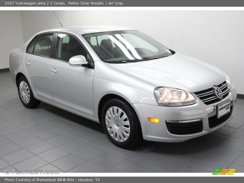 Reflex Silver Metallic / Art Gray 2007 Volkswagen Jetta 2.5 Sedan
