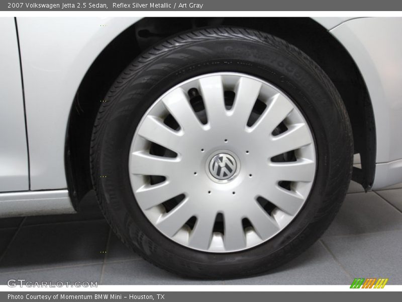 Reflex Silver Metallic / Art Gray 2007 Volkswagen Jetta 2.5 Sedan