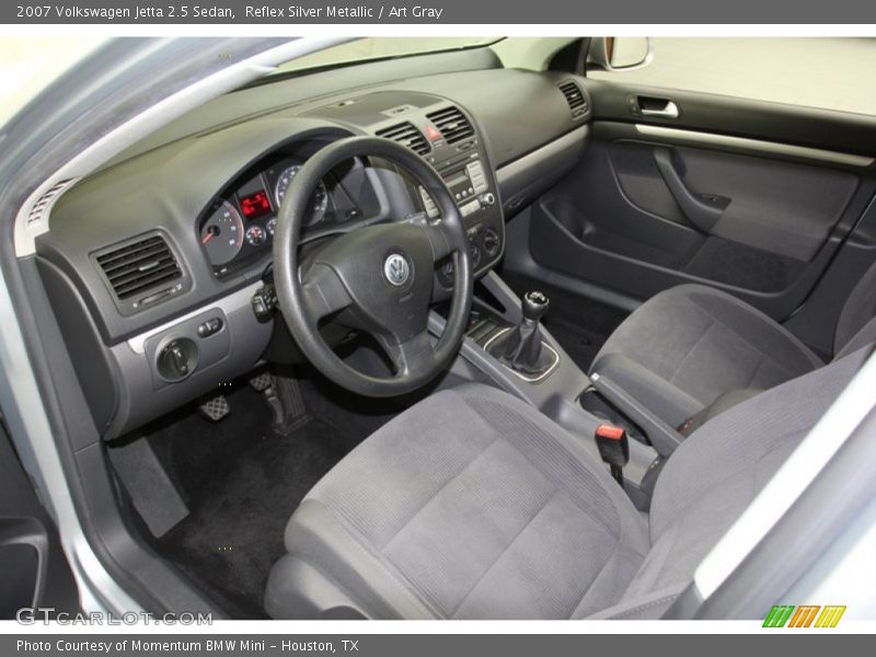  2007 Jetta 2.5 Sedan Art Gray Interior