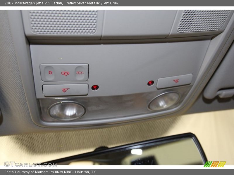 Reflex Silver Metallic / Art Gray 2007 Volkswagen Jetta 2.5 Sedan