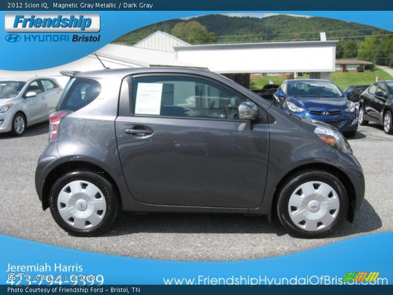 Magnetic Gray Metallic / Dark Gray 2012 Scion iQ