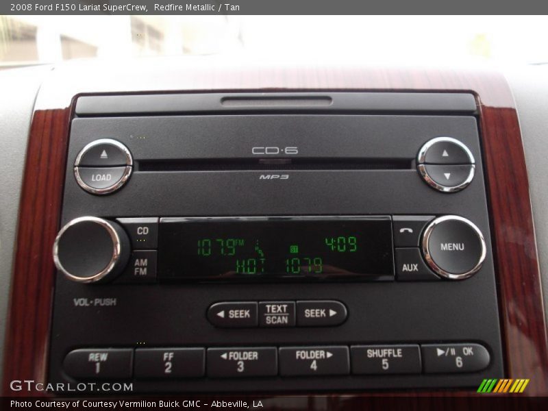 Redfire Metallic / Tan 2008 Ford F150 Lariat SuperCrew