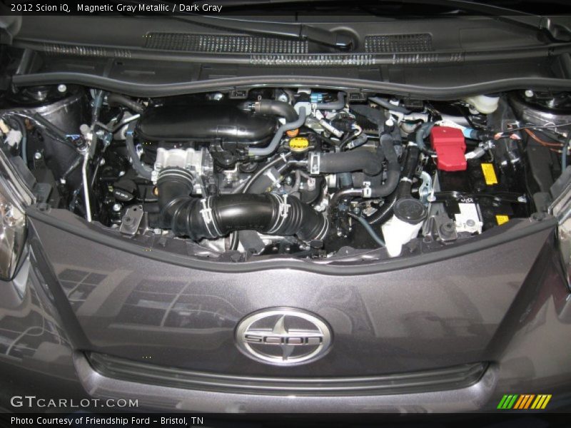  2012 iQ  Engine - 1.3 Liter DOHC 16-Valve Dual VVT-i 4 Cylinder