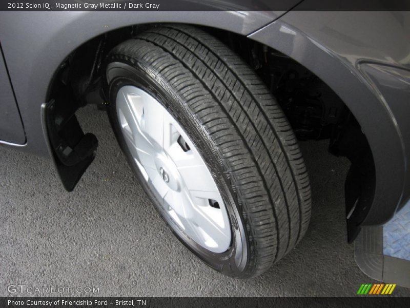 Magnetic Gray Metallic / Dark Gray 2012 Scion iQ