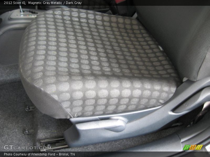 Magnetic Gray Metallic / Dark Gray 2012 Scion iQ