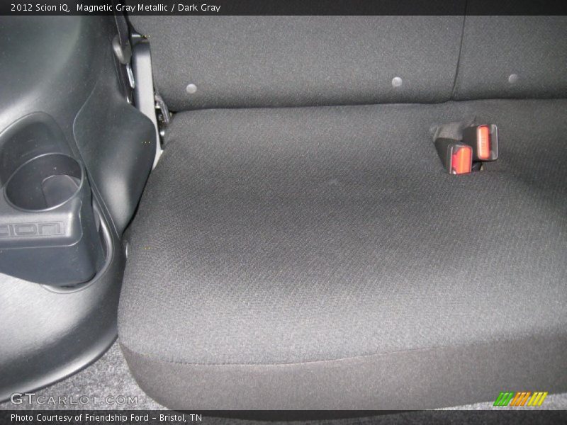 Magnetic Gray Metallic / Dark Gray 2012 Scion iQ