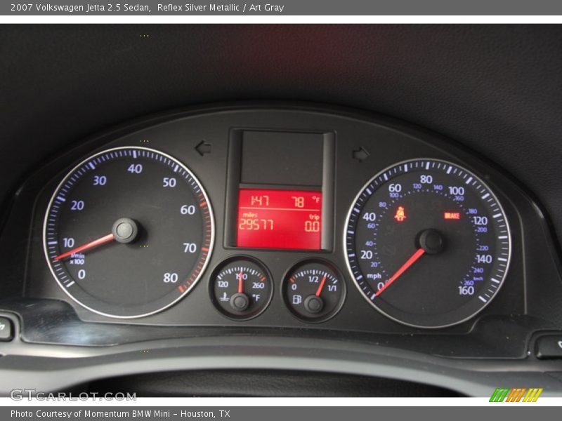  2007 Jetta 2.5 Sedan 2.5 Sedan Gauges