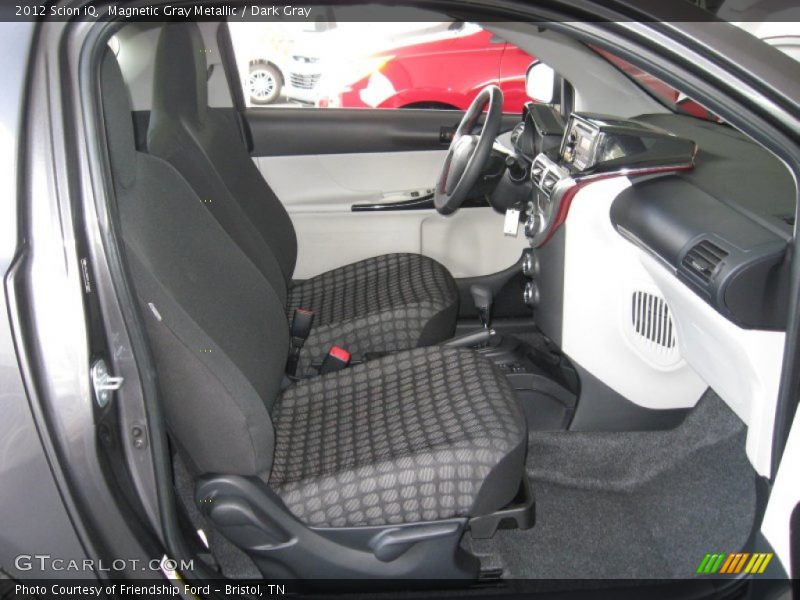 Magnetic Gray Metallic / Dark Gray 2012 Scion iQ