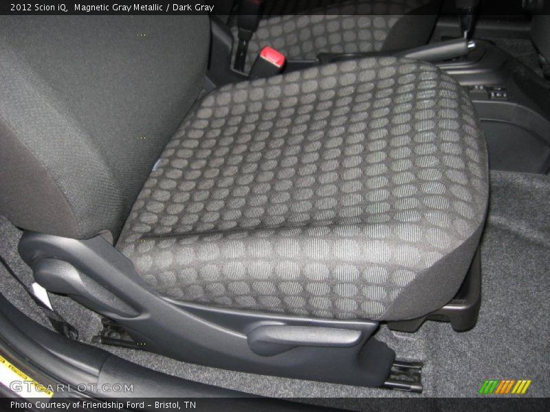 Magnetic Gray Metallic / Dark Gray 2012 Scion iQ