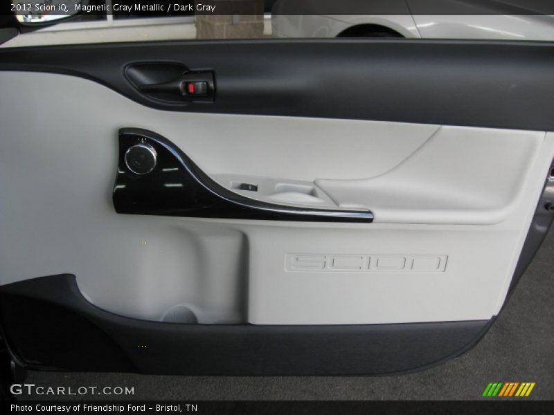 Magnetic Gray Metallic / Dark Gray 2012 Scion iQ