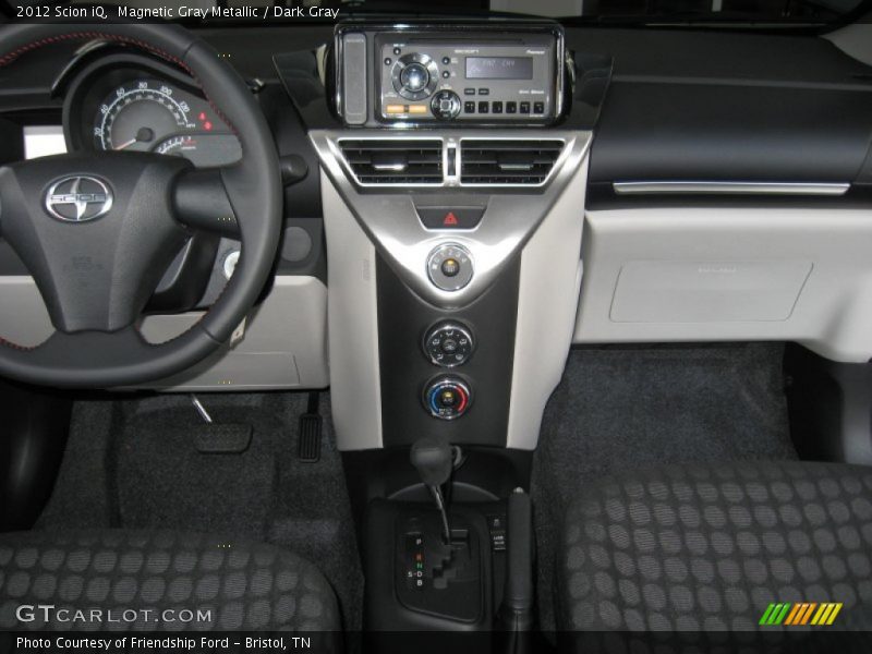 Magnetic Gray Metallic / Dark Gray 2012 Scion iQ