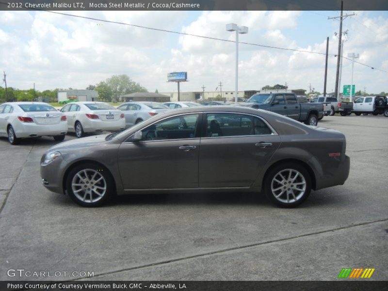 Mocha Steel Metallic / Cocoa/Cashmere 2012 Chevrolet Malibu LTZ