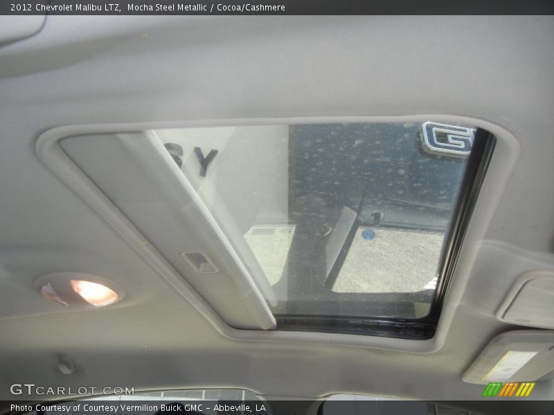 Mocha Steel Metallic / Cocoa/Cashmere 2012 Chevrolet Malibu LTZ