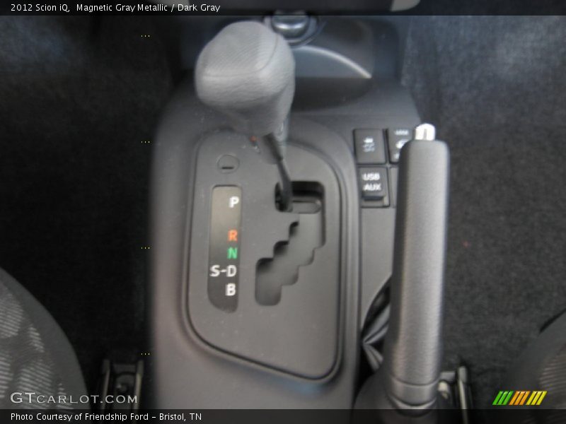  2012 iQ  CVT-i Automatic Shifter