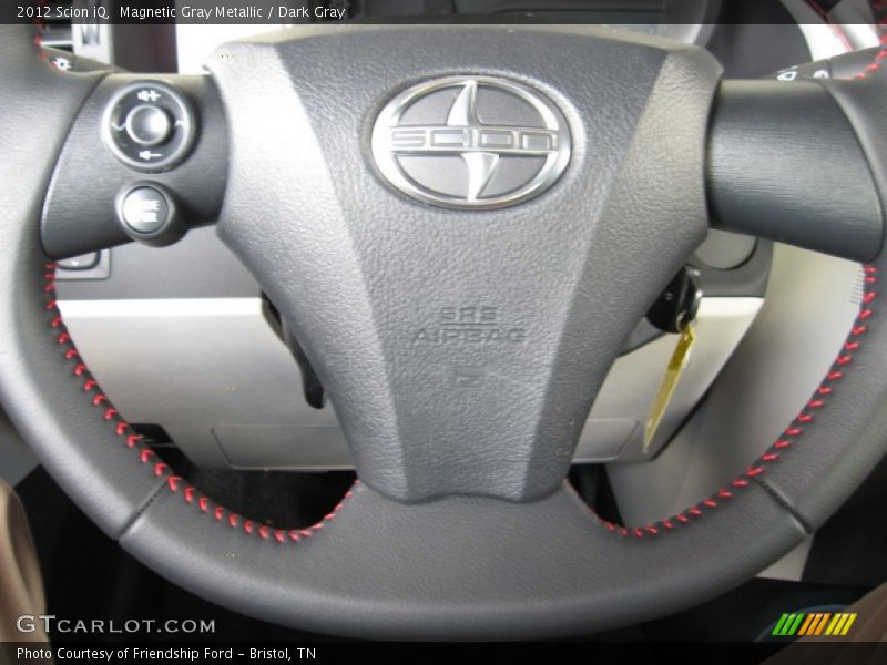 Magnetic Gray Metallic / Dark Gray 2012 Scion iQ