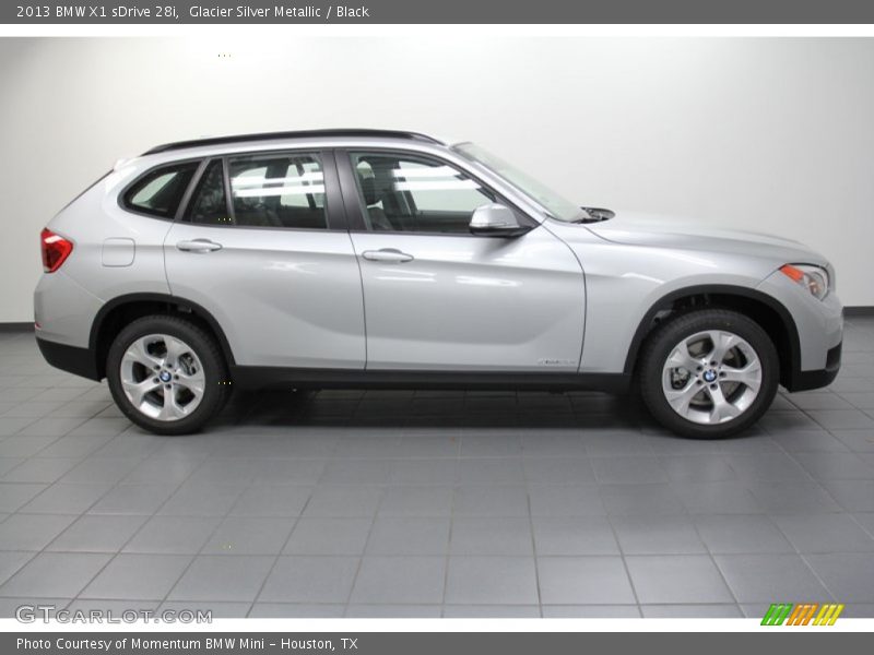 Glacier Silver Metallic / Black 2013 BMW X1 sDrive 28i