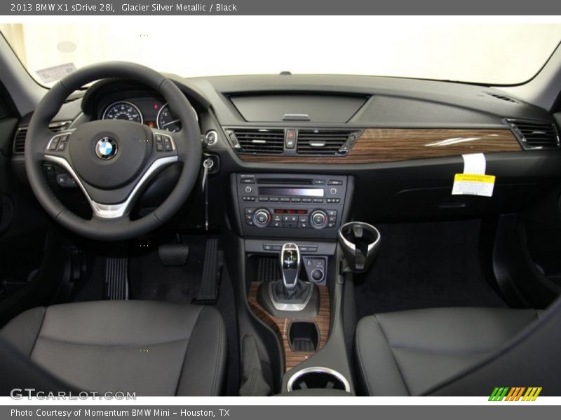Glacier Silver Metallic / Black 2013 BMW X1 sDrive 28i