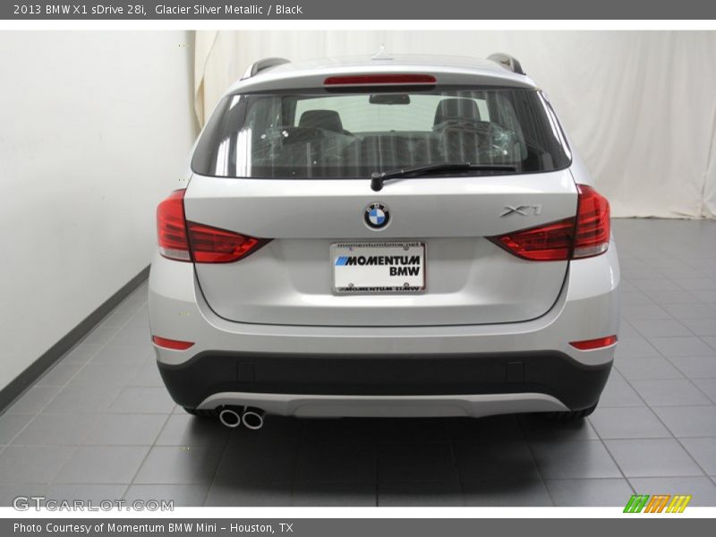 Glacier Silver Metallic / Black 2013 BMW X1 sDrive 28i