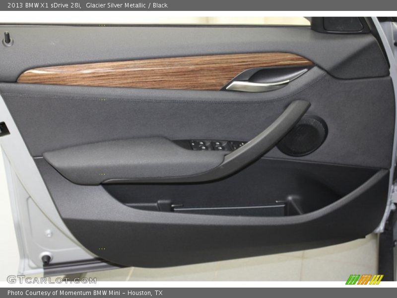Glacier Silver Metallic / Black 2013 BMW X1 sDrive 28i
