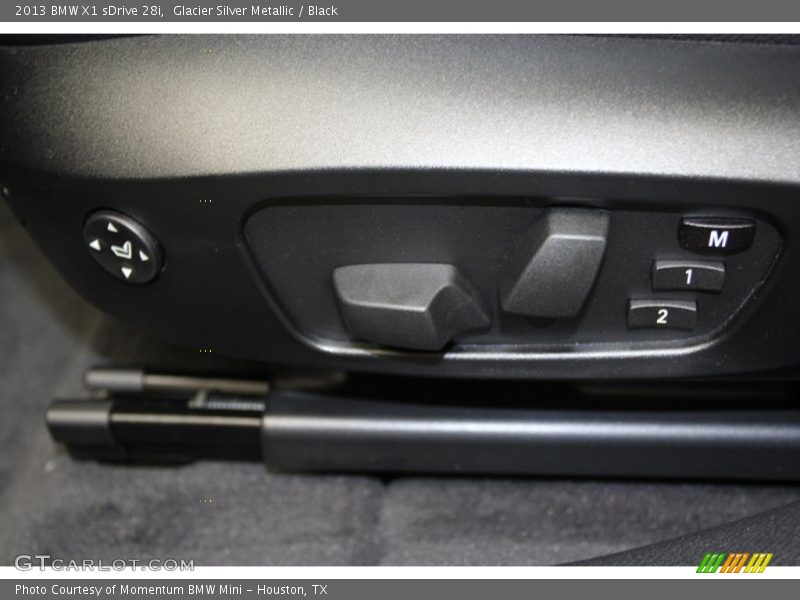 Glacier Silver Metallic / Black 2013 BMW X1 sDrive 28i