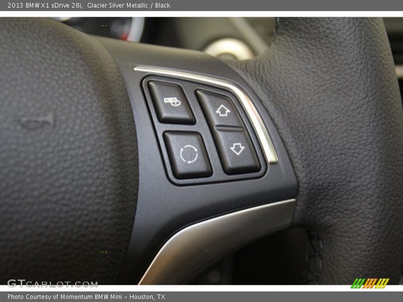 Glacier Silver Metallic / Black 2013 BMW X1 sDrive 28i