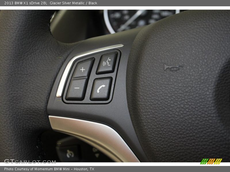 Glacier Silver Metallic / Black 2013 BMW X1 sDrive 28i