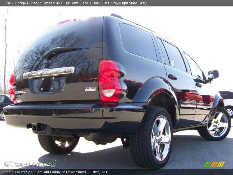 Brilliant Black / Dark Slate Gray/Light Slate Gray 2007 Dodge Durango Limited 4x4