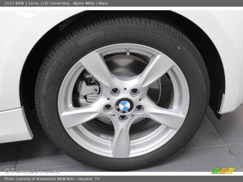 Alpine White / Black 2013 BMW 1 Series 128i Convertible
