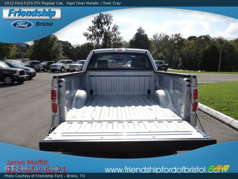 Ingot Silver Metallic / Steel Gray 2012 Ford F150 STX Regular Cab