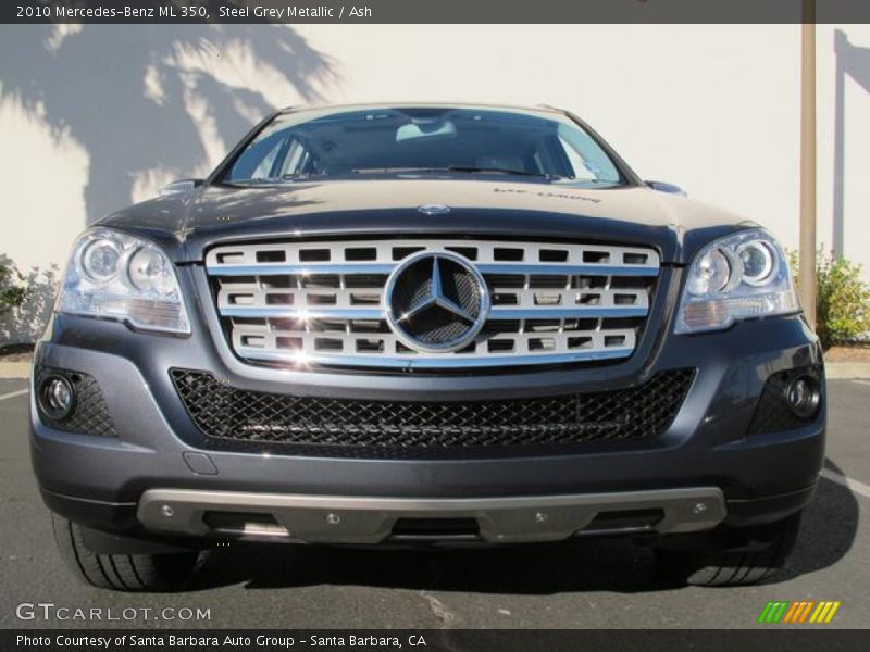 Steel Grey Metallic / Ash 2010 Mercedes-Benz ML 350