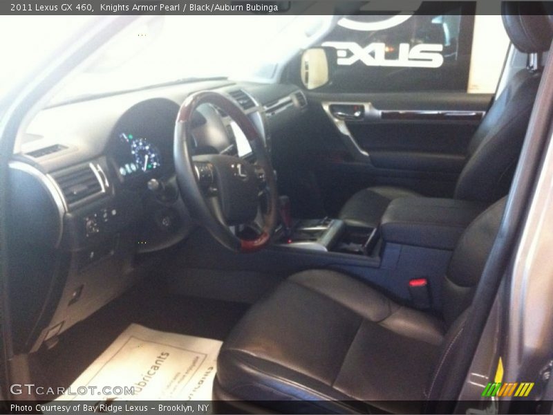 Knights Armor Pearl / Black/Auburn Bubinga 2011 Lexus GX 460