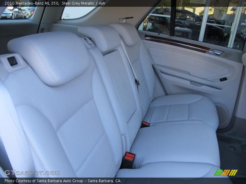 Steel Grey Metallic / Ash 2010 Mercedes-Benz ML 350