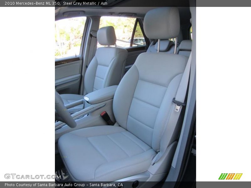 Steel Grey Metallic / Ash 2010 Mercedes-Benz ML 350