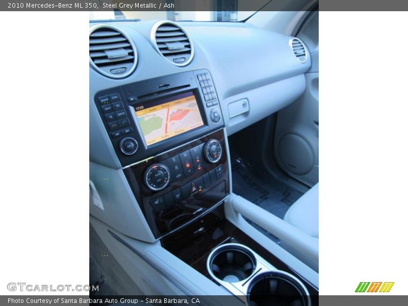 Steel Grey Metallic / Ash 2010 Mercedes-Benz ML 350