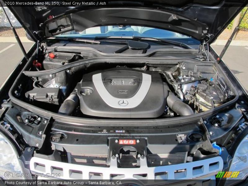 Steel Grey Metallic / Ash 2010 Mercedes-Benz ML 350