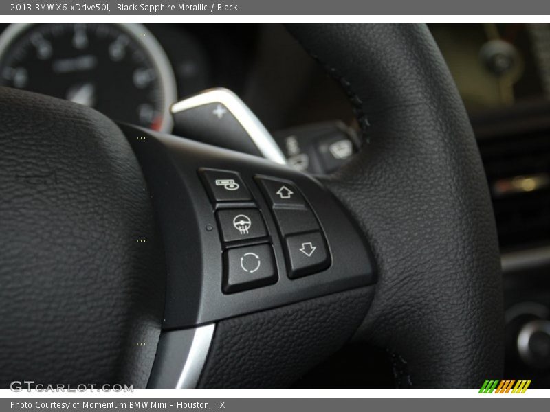 Controls of 2013 X6 xDrive50i