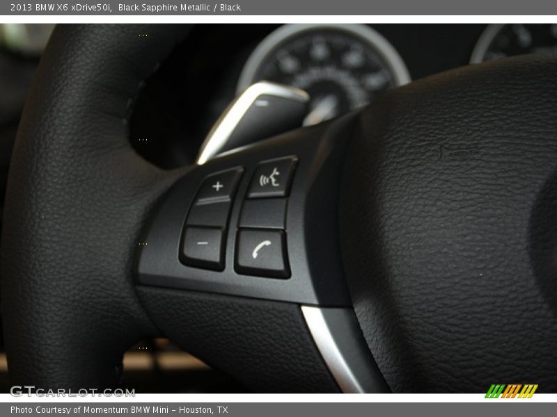 Controls of 2013 X6 xDrive50i