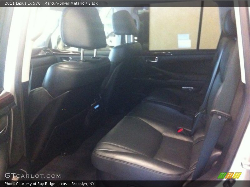 Mercury Silver Metallic / Black 2011 Lexus LX 570