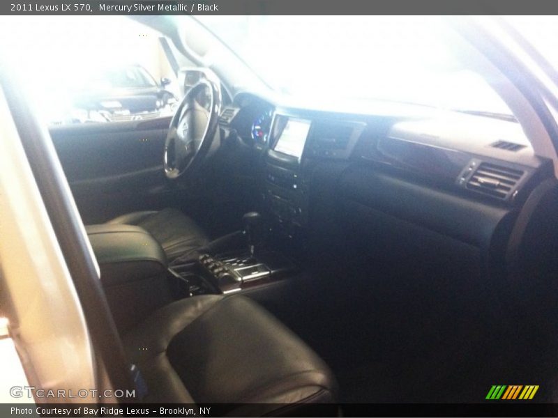 Mercury Silver Metallic / Black 2011 Lexus LX 570